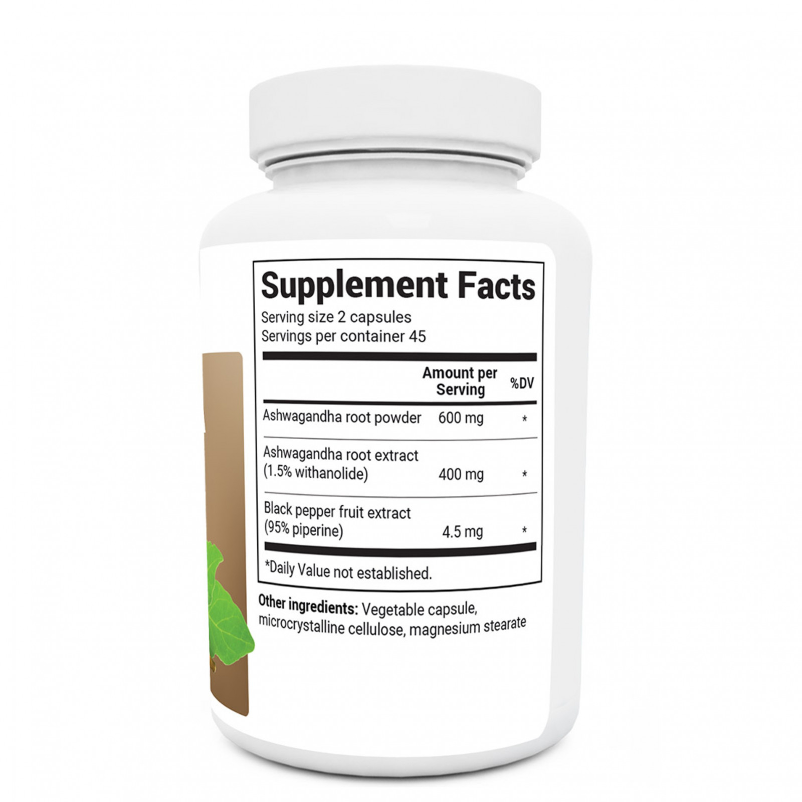 Ашваганда с черным перцем