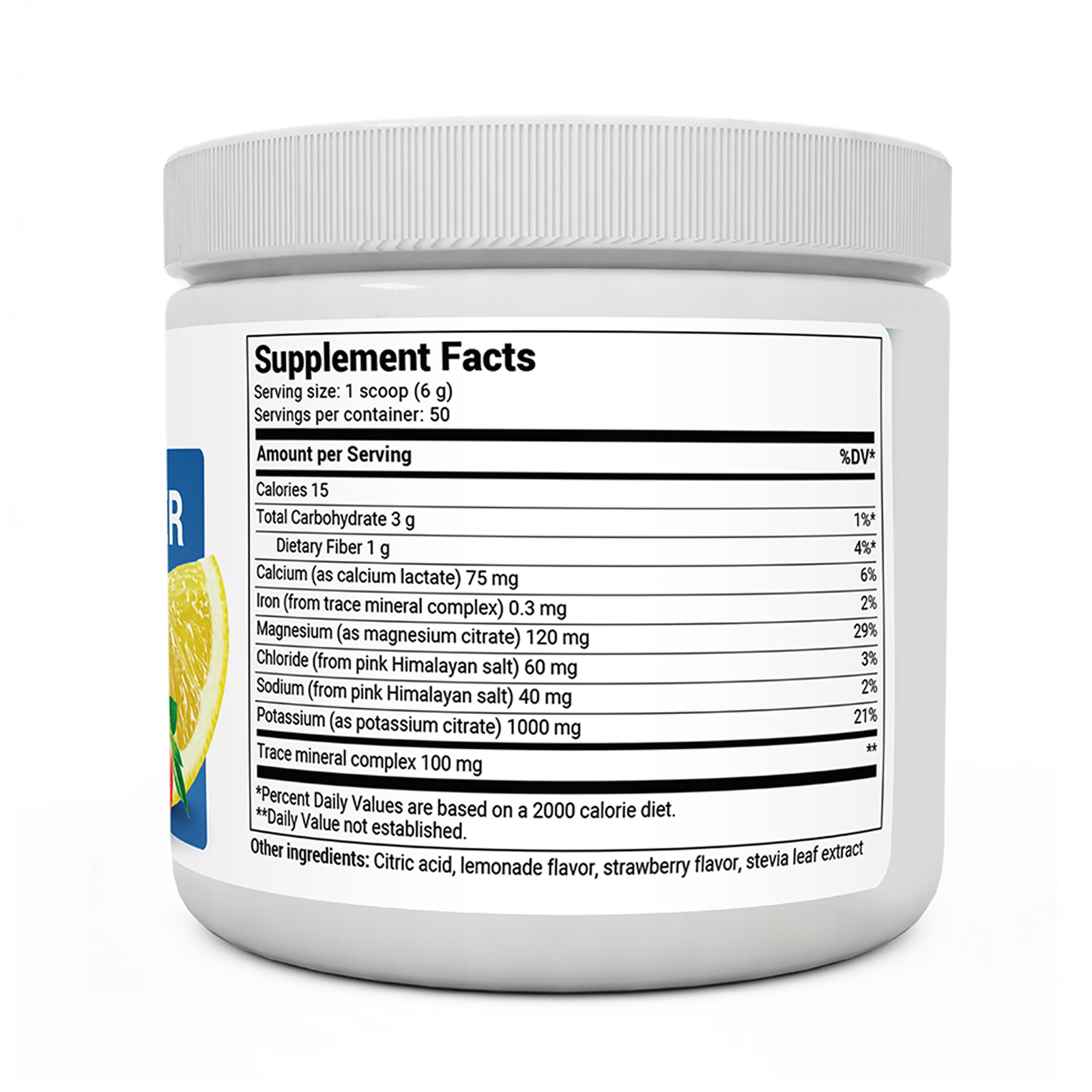 Электролиты «Клубника и лимон»