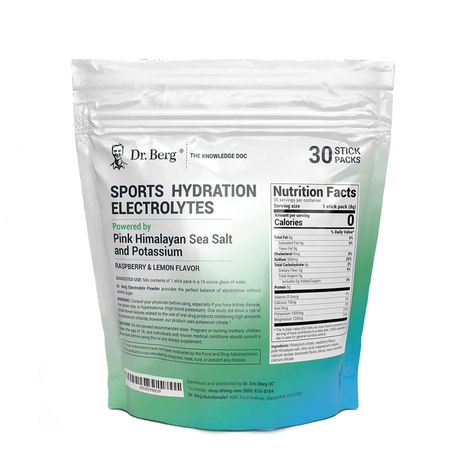 «Спортивные электролиты» от Доктора Берга