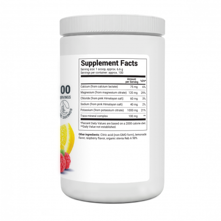 Электролиты «Малина и лимон – 100 порций»