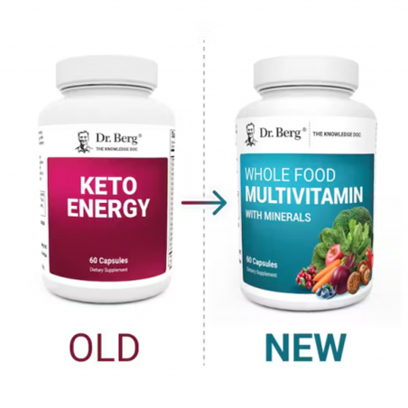 Натуральные мультивитамины с минералами (предыдущее название – Кето энергия)