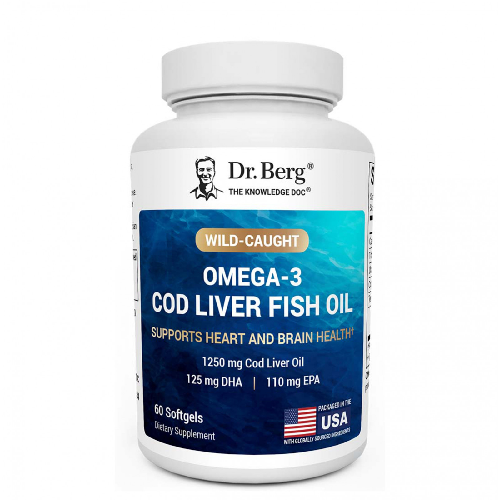 Омега-3. Масло из печени трески (EPA и DHA)