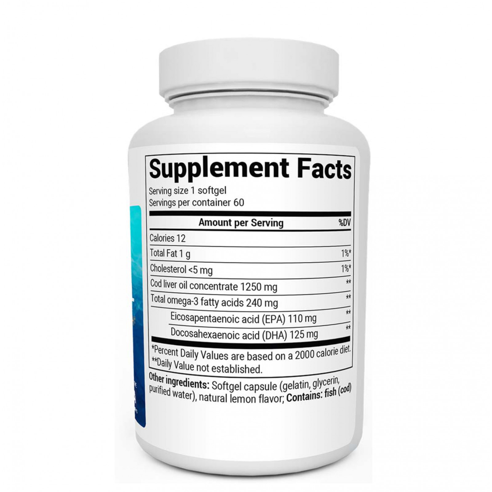 Омега-3. Масло из печени трески (EPA и DHA)